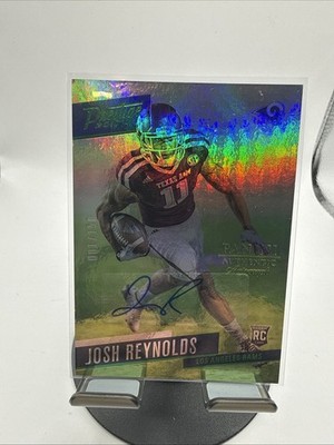 2017 Prestige Xtra Points Purple #292, JOSH REYNOLDS RC Auto /150, LA Rams