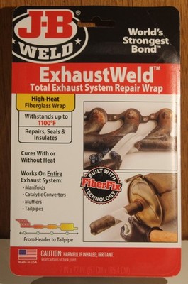 J-B Weld ExhaustWeld Total Exhaust System Repair Wrap (2 in x 72 in) Item #38572