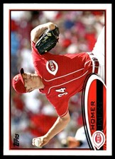 Homer Bailey 2012 Topps #659 Cincinnati Reds MLB READ FREE SHIPPING AutographDen