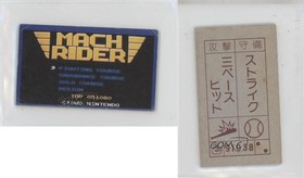 1985 Amada Nintendo Famicom Menko Mach Rider #91038 1fj6
