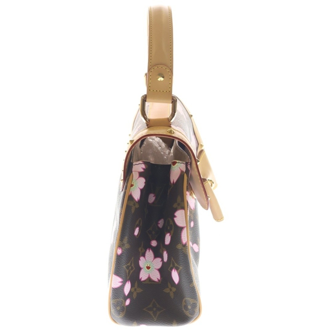LOUIS VUITTON Sack Retro PM Monogram Cherry Blossom Handbag Brown M92012 Used 3c image 3