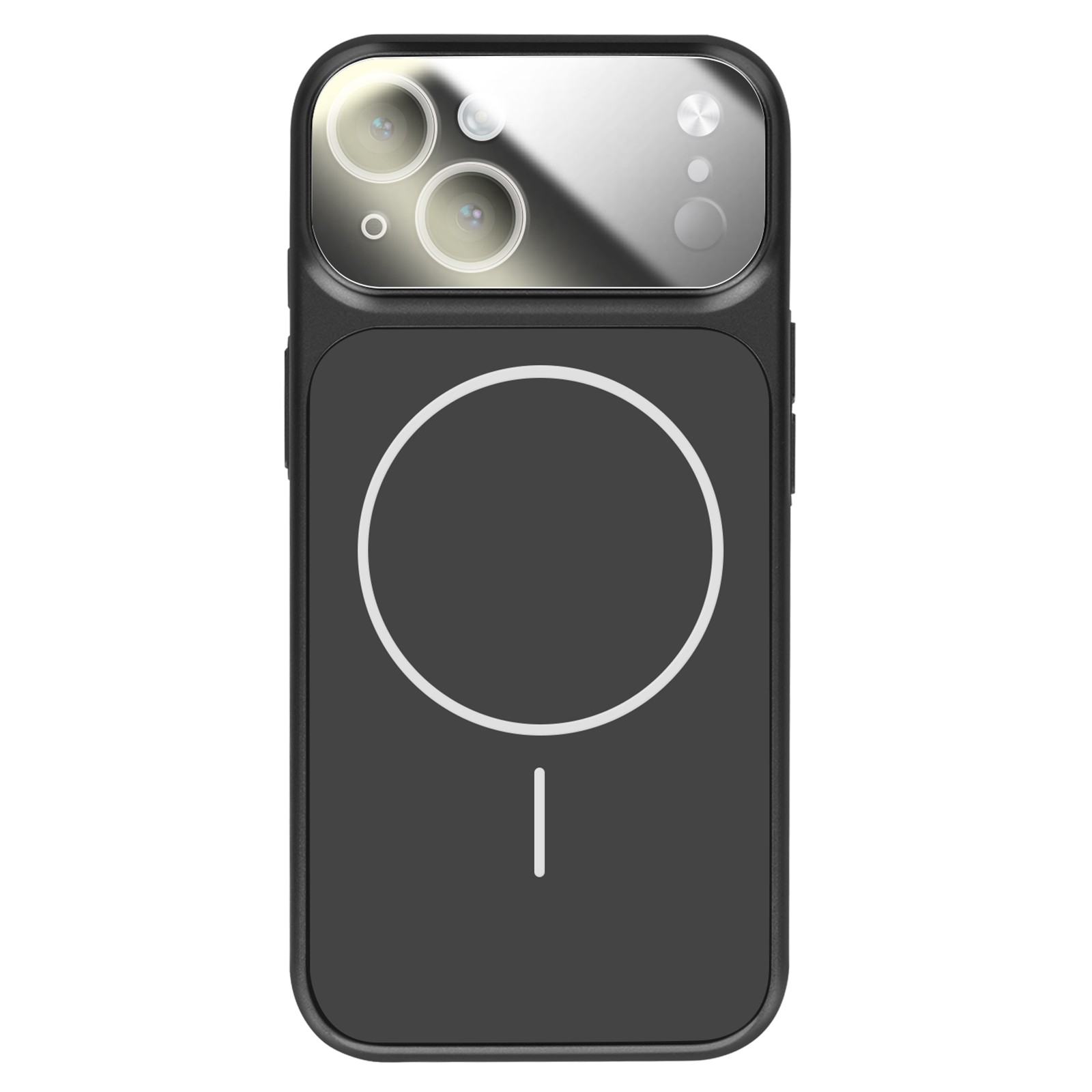 Coque iPhone 14 antichoc protection dos verre trempé mat