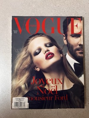 VOGUE PARIS DEC2010/JAN 2011 - TOM FORD - CARINE ROITFELD -JOYEUX NOEL