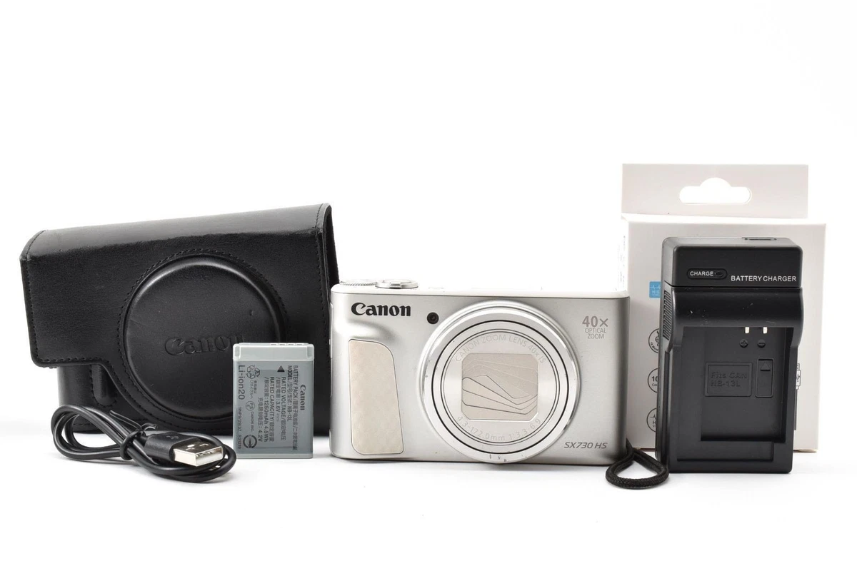 カメラ Canon SX730 HS シルバー 純正ケース付き Canon PowerShot SX730 HS Digital Cameras for sale | eBay