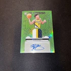 2023 Panini Obsidian RPA Green Flood /20 Ben Sheppard Rookie Patch Auto RC