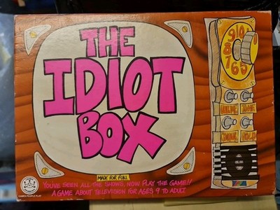 Die Idiotenkiste Brettspiel Vintage Familienspiel komplett