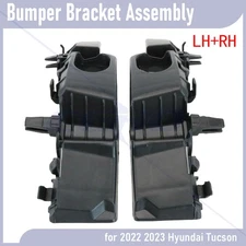 Front Upper Side Bumper Bracket Pair Assembly For Hyundai Tucson 2022-2024 Set 2