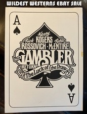THE GAMBLER TV Prop Cast Crew Vintage Original Parking Pass KENNY ROGERS Reba