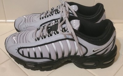 Nike Air Max Tailwind 4 Wolf Grey Black Men's Size 8.5