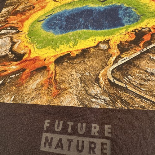National Geographic x Element T Shirt Men's Small Grand Prismatic Spring Nature - Picture 3 of 8