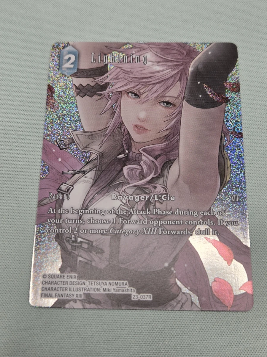 Square Enix Individual Collectible Card Game Cards for sale - eBay