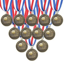 Award Medals Basketball Soccer Football Gold Silver Bronze Trophy Bulk Set