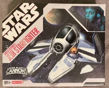 STAR WARS HASBRO - Aayla Secura's Jedi Starfighter, 2008 NIB: FREE SHIPPING