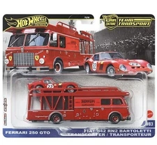 New Hot Wheels Team Transport Ferrari 250 GTO / Fiat 642 RN2 Bartoletti