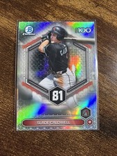 SLADE CALDWELL 81 DIAMONDBACKS! TOPP 100 2026 TOPPS BOWMAN BASEBALL 