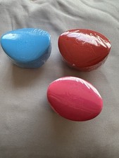 Pringles Pop Box Snack Pots Vintage Red, Pink, Blue.    3 Pack