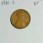 1930 S Lincoln Wheat Cent Very Fine San Francisco Mint