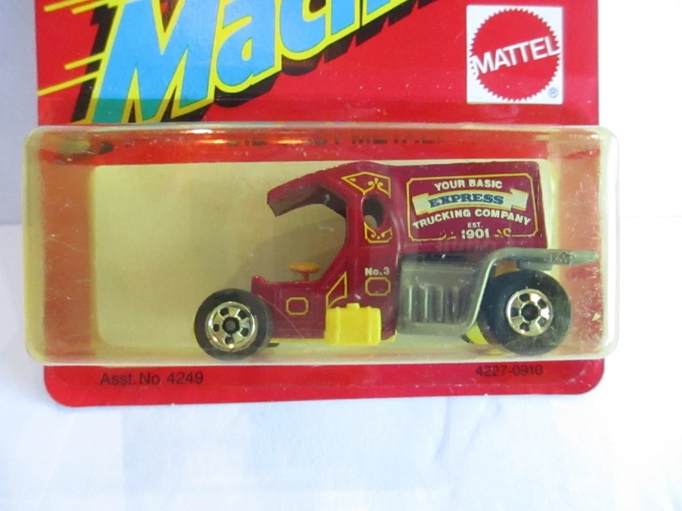 Mattel Hot Wheels Speed Machines 1982 EXPRESS TRUCKING - Red           B73 - Image 2 of 4