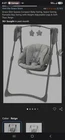 New Graco slim spaces compact baby swing