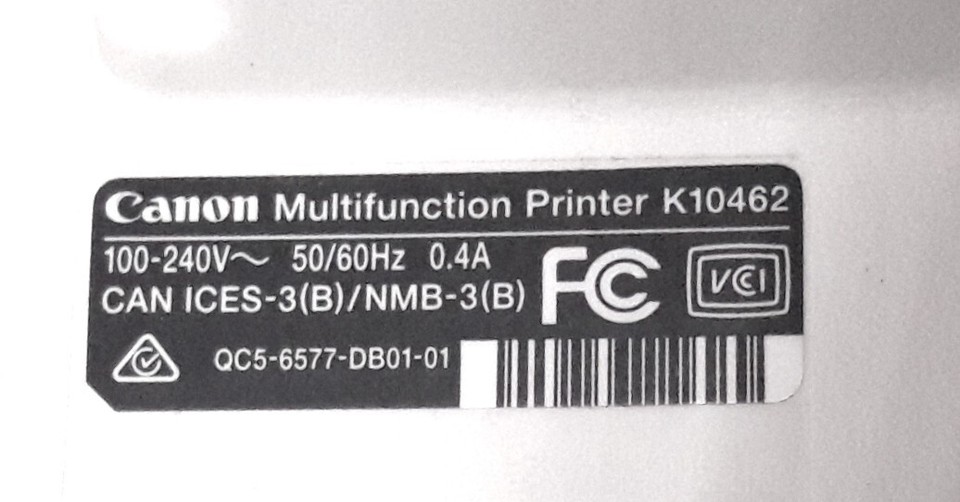 Canon TS3120 Home Office Wireless AllInOne Inkjet Printer / K10462 eBay