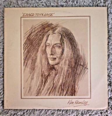 Vinyl LP - Ken Hensley / Eager to please
