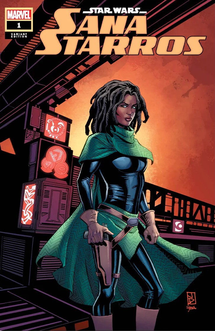 【絶版希少】Star Wars:Marvel Comics Star Wars: Sana Starros #1 Takashi Okazaki (616) Exclusive