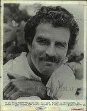 1974 Press Photo Actor Tom Selleck - sap58058
