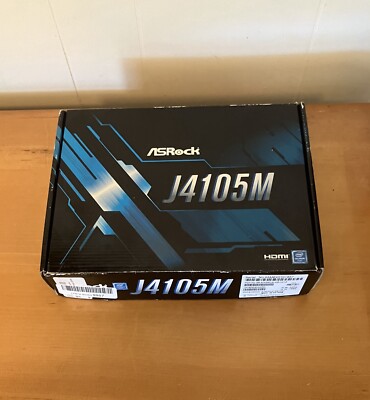 ASRock J4105M Motherboard M-ATX Intel J4105 DDR4 Quad-Core SATA3 HDMI DVI-D
