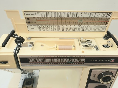 New Home Semi Industrial Sewing Machine Embroidery/ Patterns/ Accessories. - Picture 6 of 12