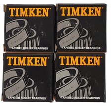 (4 PACK) TIMKEN LM67010 Tapered Roller Bearings - Single Cups - Imperial