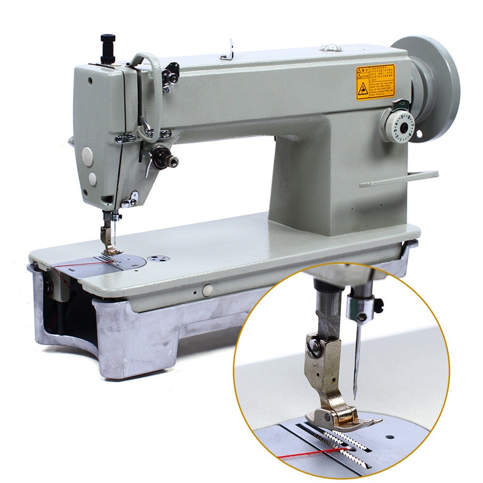Industrial Leather Sewing Machine Heavy Duty Leather Fabrics Sewing