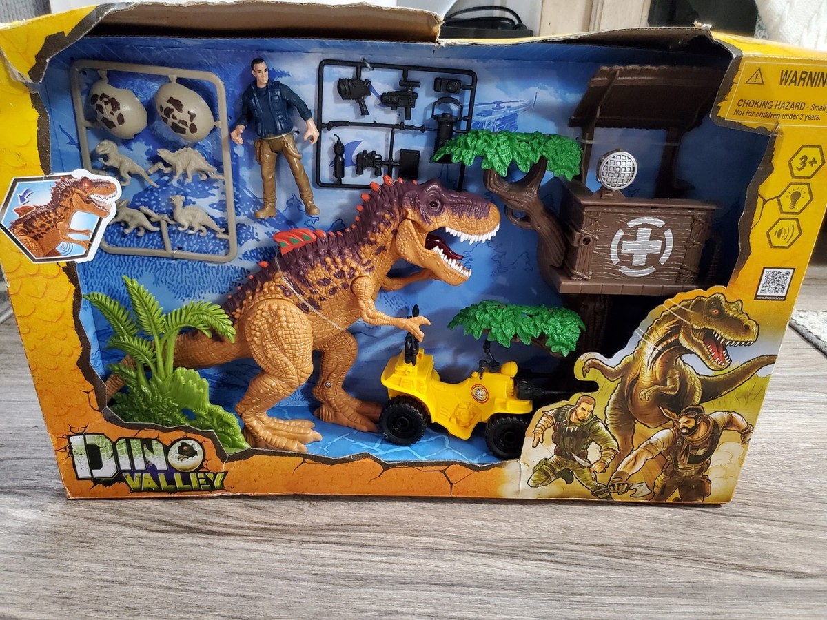 RARE Chap Mei Dino Valley Treehouse Assault Quest Roaring T-Rex