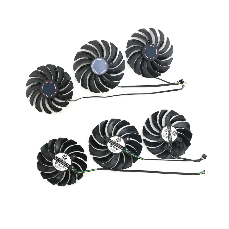 PLD09210B12HH For MSI RTX 2070 2080 S 2080Ti GAMING X/Z TRIO Graphics Card fan - Image 3 of 4