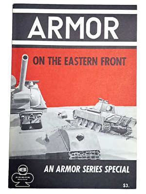 #ad 1968 PB book ARMOR IN THE EASTERN FRONT Armor Series #6 $8.15