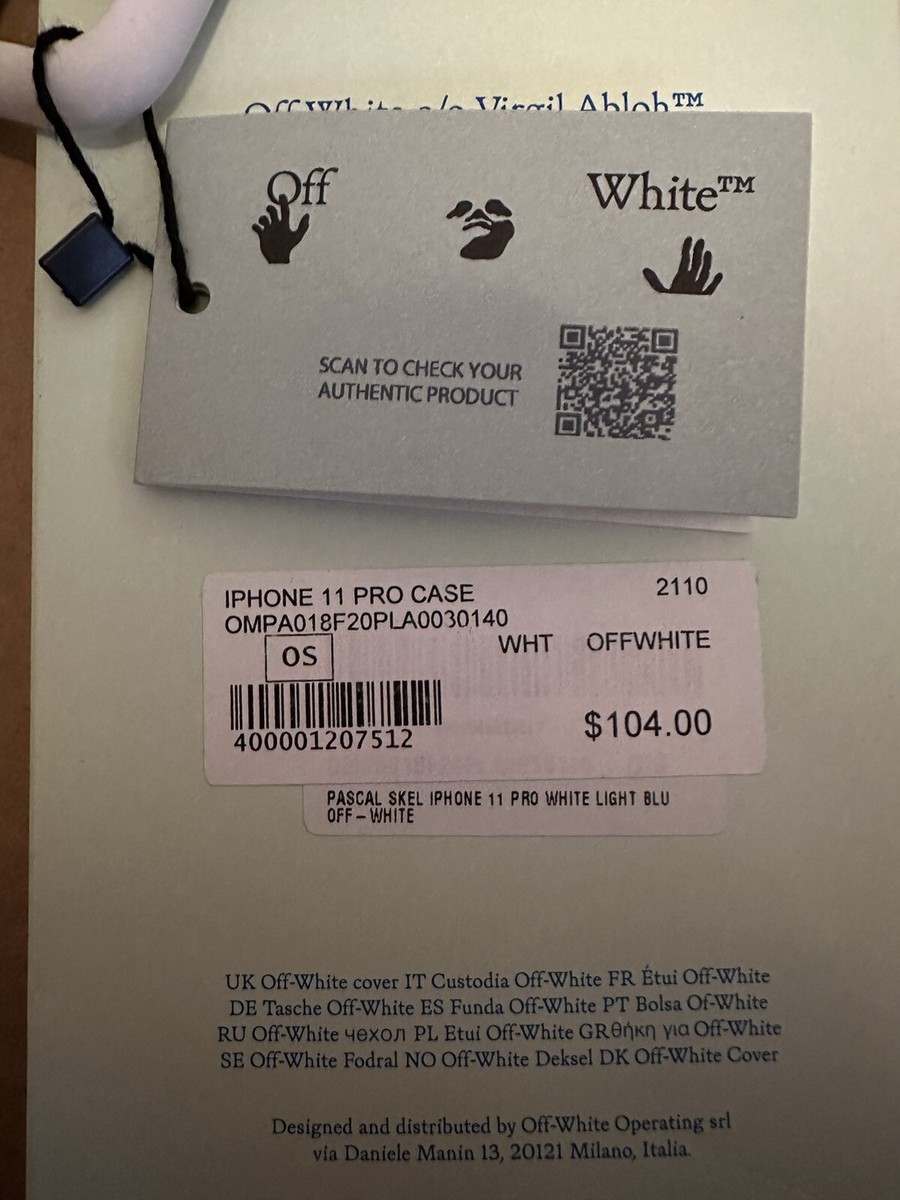 OFF WHITE IPhone 11 Pro Case BRAND NEW | eBay