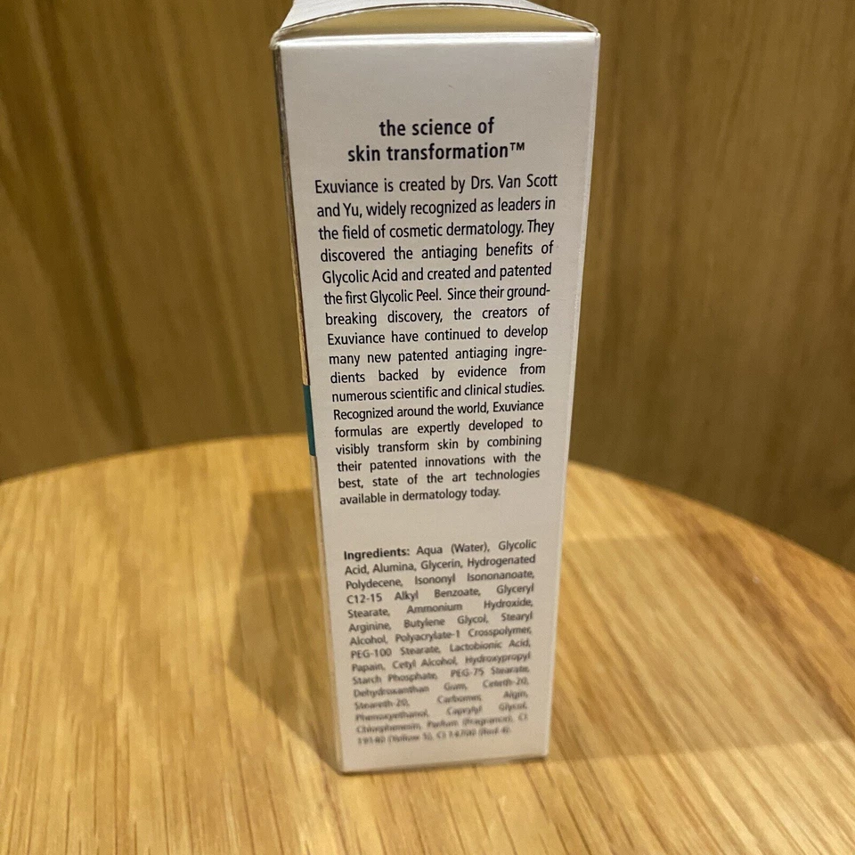 Exuviance Triple Microdermabrasion Face Polish 2.6oz 75g GLYCOLIC ACID New Box - Image 4 of 4