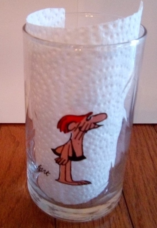 Arby's B.C Ice Age Collectors Series 1981 Cave Man Glass