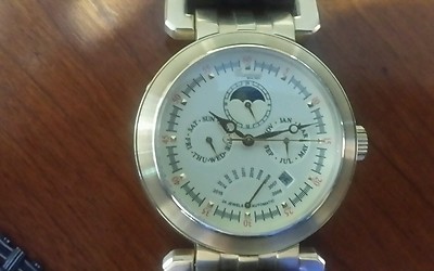 ENGELHARDT  RETROGRADE Germany   AUTOM-SUN-MOON zone(model only 1 on ebay)