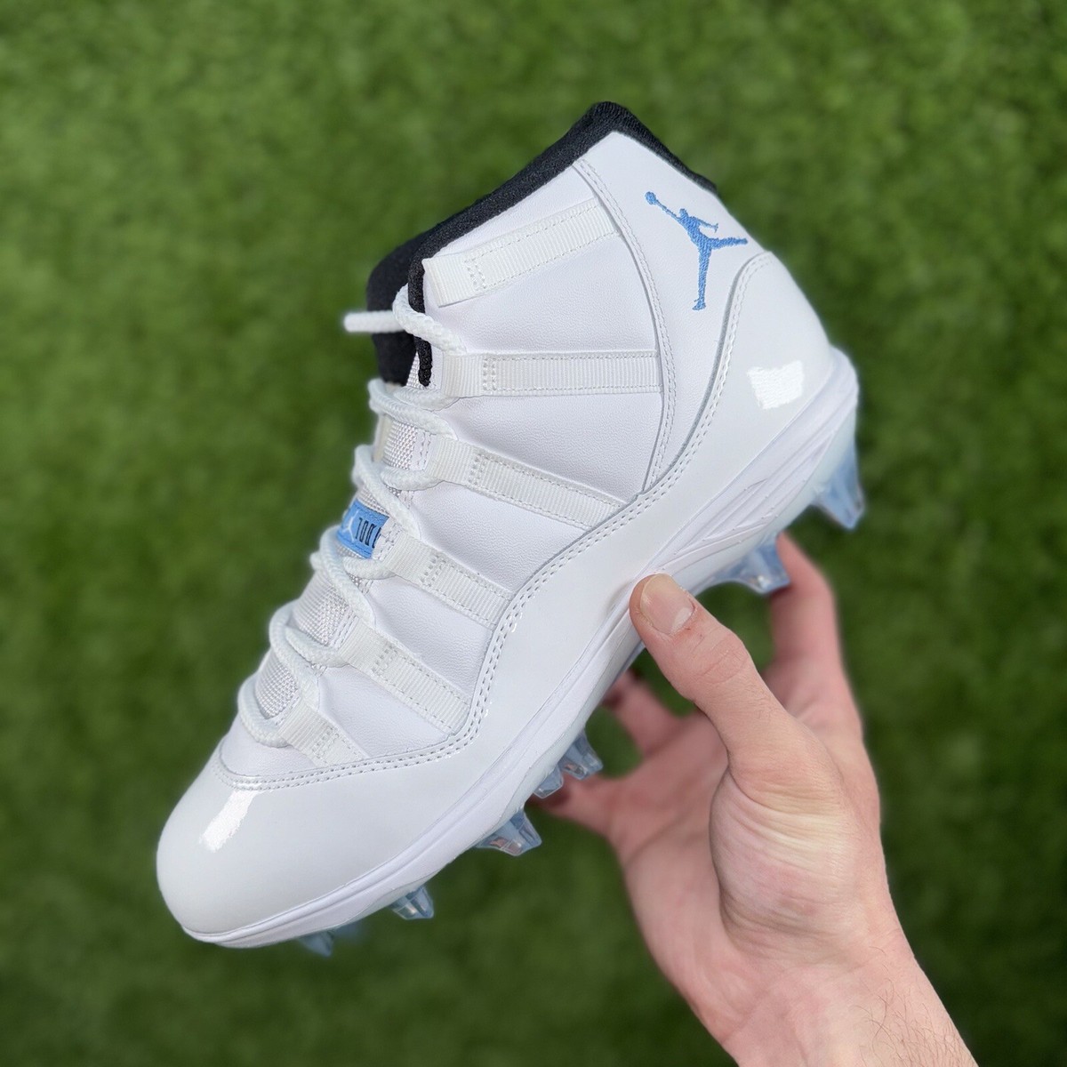 Legend Blue Jordan Jordan 11 Retro Cleats On Feet Wtf Jordan - Main Image