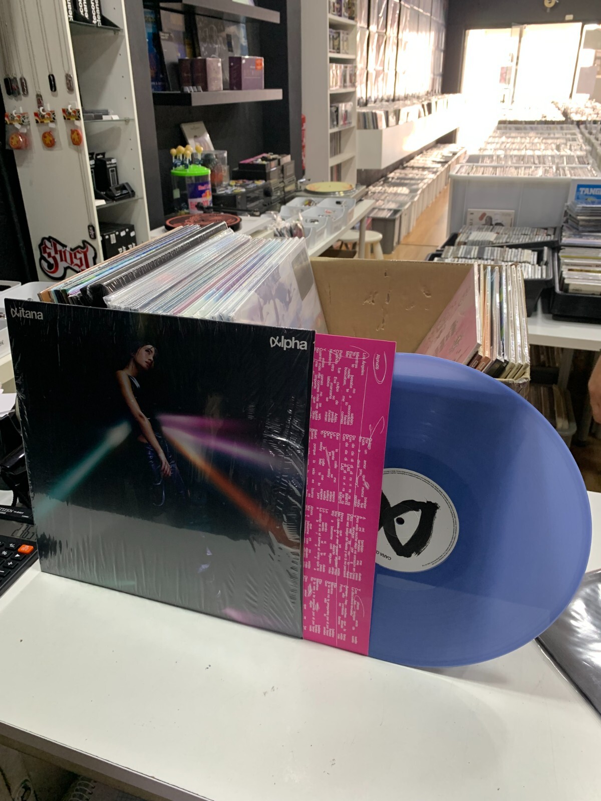 Aitana LP Alpha Vinili Colori Azzurro Sigillato Nuovo
