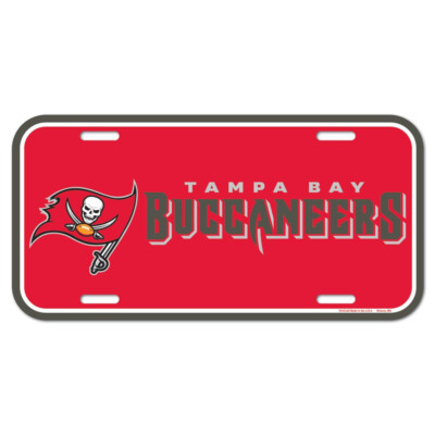 NFL Tampa Bay Buccaneers Car-Plate Auto Schild Kennzeichen Nummernschild Plastik