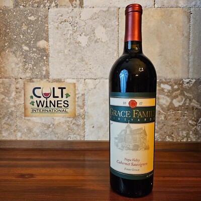 ST 93 pts. 2007 Grace Family Vineyards Cabernet Sauvignon, Napa Valley wine