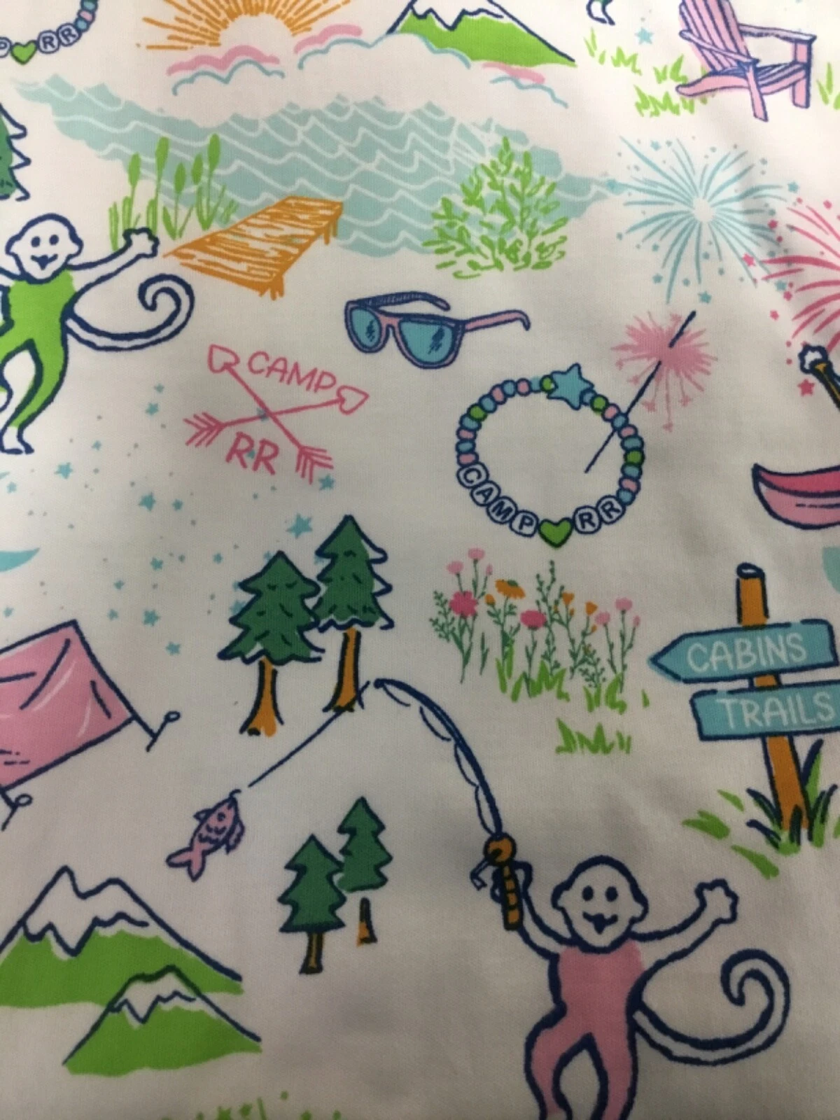 NEW NWT Roller Rabbit CAMP Pajama SOLD OUT Long Sleeve Henley Shirt Pants PJ XS
Opens in a new windo