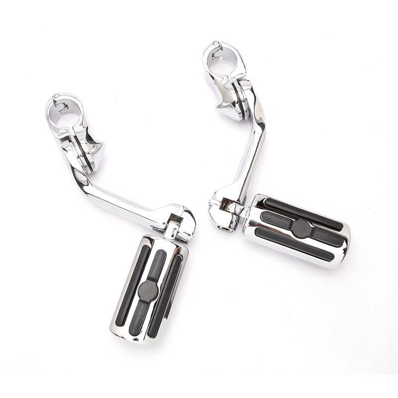 Pinos cromados para rodovia 1-1/4" para Harley 1200 Sportster Road King Street Glide - Imagem 3 de 4