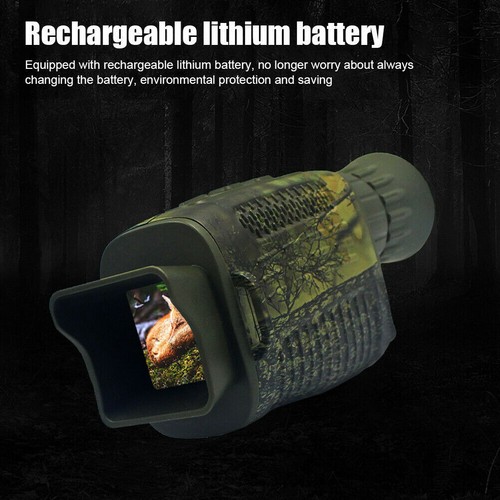 4K IR Infrared Night Vision Monocular 5X Digital Telescope Camera Video Recharge - Picture 5 of 12