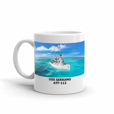 Navy Emporium USS Serrano ATF-112 Coffee Cup Mug