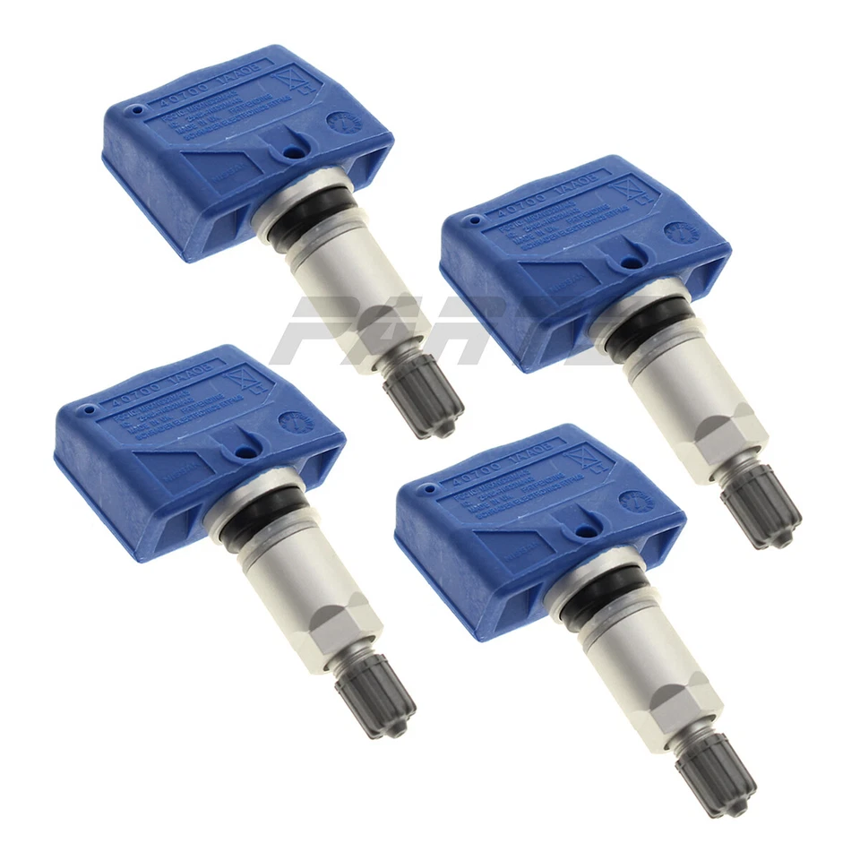 Sensores de presión de neumáticos TPMS azules 40700-1AA0C para Nissan Versa Sentra Murano 4 un. Foto 2 de 4