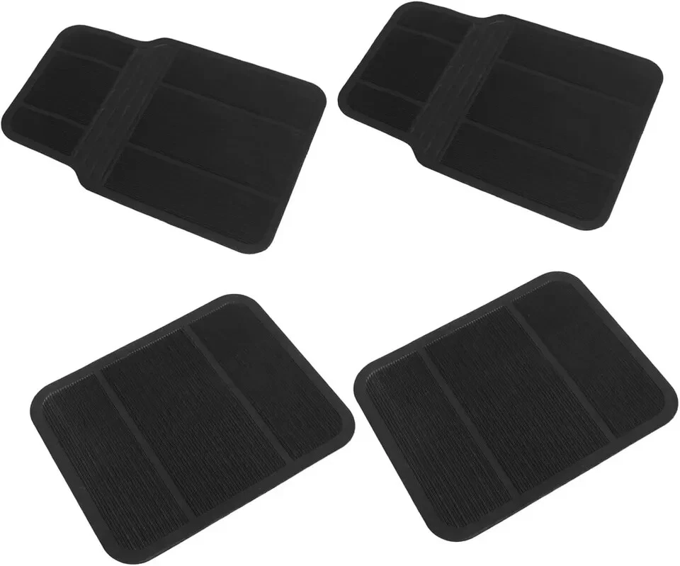 For All Chrysler Car Floor Mats 4pcs Rubber Fit Set All Weather - Image 3 of 4