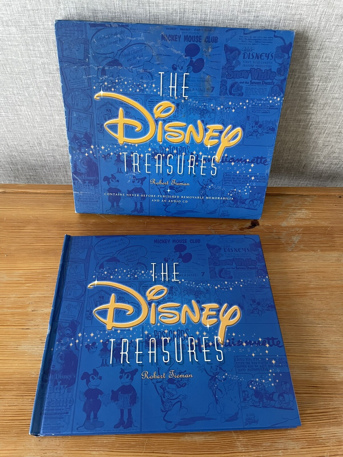 The Disney Treasures Hardback Book Robert Tieman 9781862001695 Collectable Rare