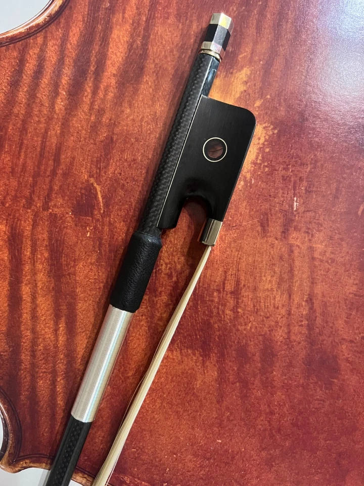 4/4 Japan Carbon Fiber Cello Bow - Image 4 of 4